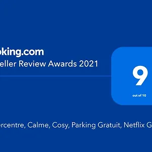 Hypercentre, Calme, Cosy, Parking Gratuit, Netflix Gratuit Apartment